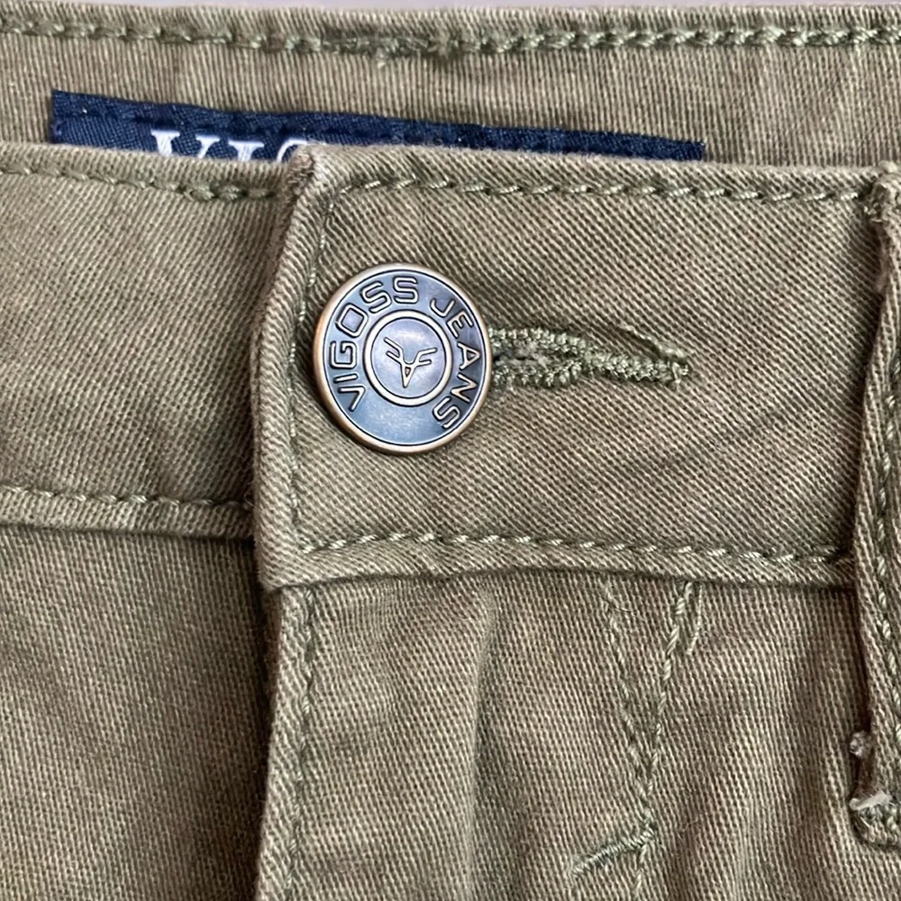 Vigoss Jeans Marley mid rise Olive Green Women's Shorts